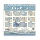 Stamperia Backgrounds Double-Sided Paper Pad 8"x 8" 10/Pkg - Silent Sea