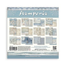Stamperia Backgrounds Double-Sided Paper Pad 12"x 12" 10/Pkg - Silent Sea
