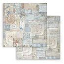 Stamperia Backgrounds Double-Sided Paper Pad 12"x 12" 10/Pkg - Silent Sea