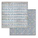 Stamperia Backgrounds Double-Sided Paper Pad 12"x 12" 10/Pkg - Silent Sea