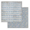 Stamperia Backgrounds Double-Sided Paper Pad 8"x 8" 10/Pkg - Silent Sea