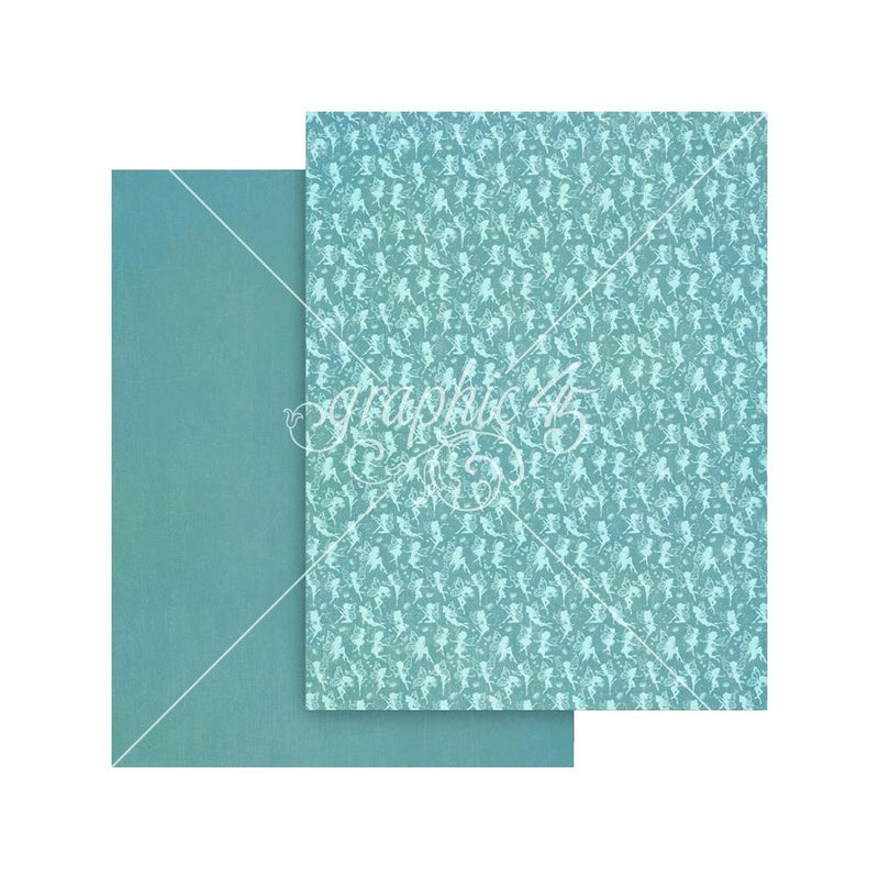 Graphic 45 Patterns & Solids Collection Pack 8.5"x 11" - Fairy Boutique