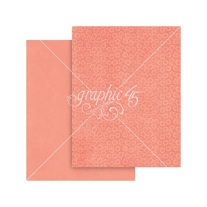 Graphic 45 Patterns & Solids Collection Pack 8.5"x 11" - Fairy Boutique
