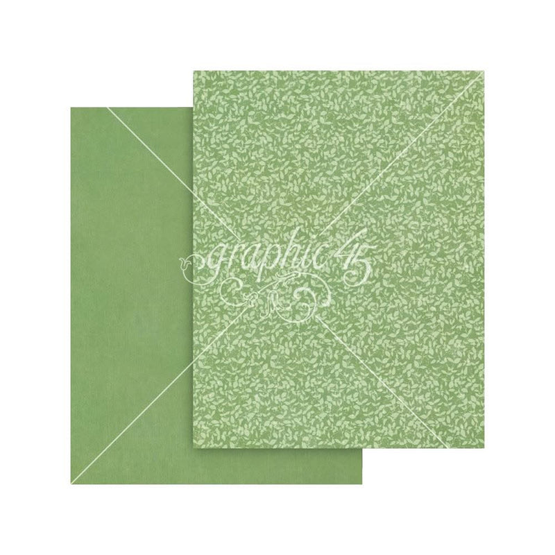 Graphic 45 Patterns & Solids Collection Pack 8.5"x 11" - Fairy Boutique