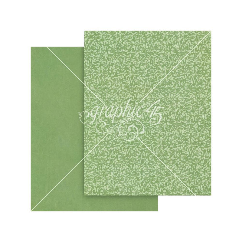 Graphic 45 Patterns & Solids Collection Pack 8.5"x 11" - Fairy Boutique