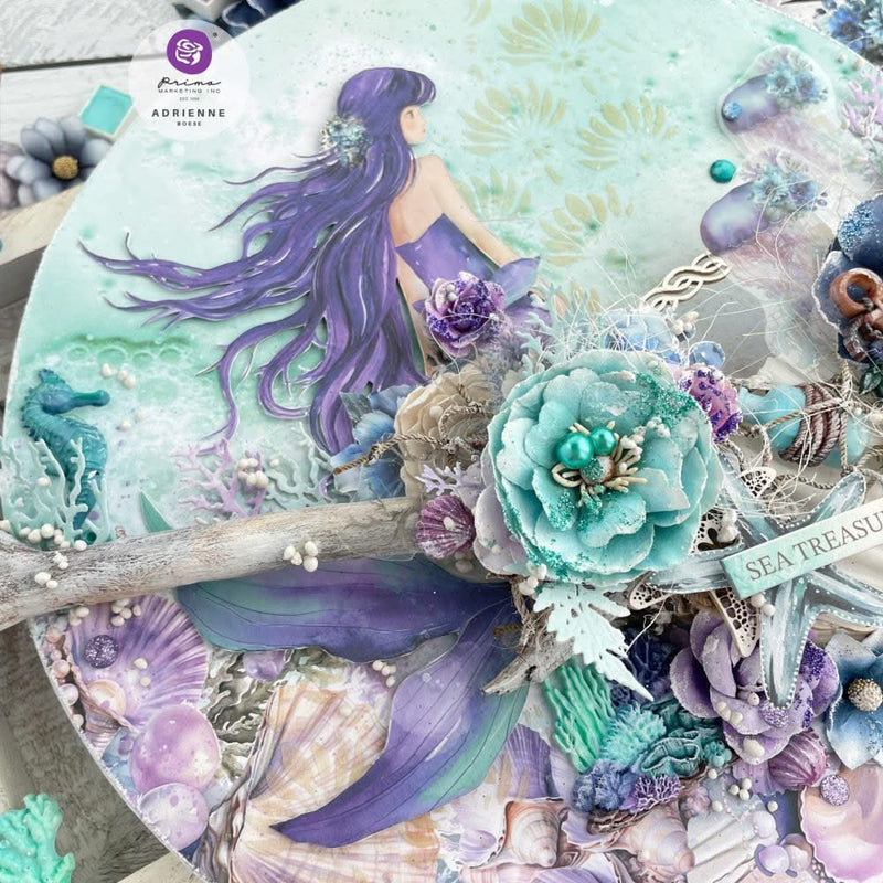 Prima Marketing A Mermaid's Tale Sticker Roll 2 Meters, 15 Designs