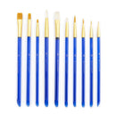 Royal Brush Gold Taklon Natural Bristle Brush 10/Pkg