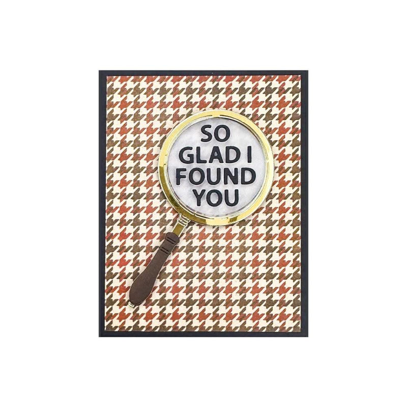 Hero Arts Case Closed Layering Stencils - Houndstooth