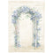 Stamperia Assorted Rice Paper Backgrounds A6 8/Sheets - Timeless