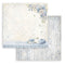 Stamperia Backgrounds Double-Sided Paper Pad 8"x 8" 10/Pkg - Timeless
