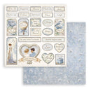 Stamperia Scrapbooking Pad 12"x 12" 10/Pkg - Timeless