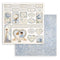 Stamperia Backgrounds Double-Sided Paper Pad 8"x 8" 10/Pkg - Timeless