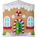 Bucilla Felt Pillow Applique Kit 12"X13.75" Gingerbread Cottage