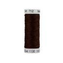 Sulky Cotton Petites Thread 12wt 50yd - Dark Brown