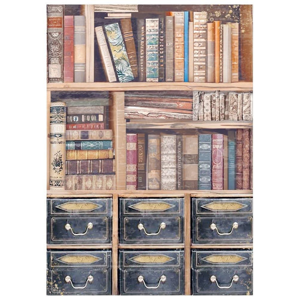 Stamperia Rice Paper Backgrounds A6 8/Pkg - Venice City of Art