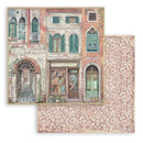 Stamperia Scrapbooking Pad 8"x 8" 10/Pkg - Venice City of Art