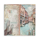 Stamperia Single-Sided Paper Pad 8"x 8" 22/Pkg - Venice City of Art