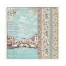 Stamperia Single-Sided Paper Pad 8"x 8" 22/Pkg - Venice City of Art