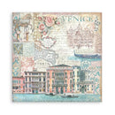 Stamperia Single-Sided Paper Pad 8"x 8" 22/Pkg - Venice City of Art