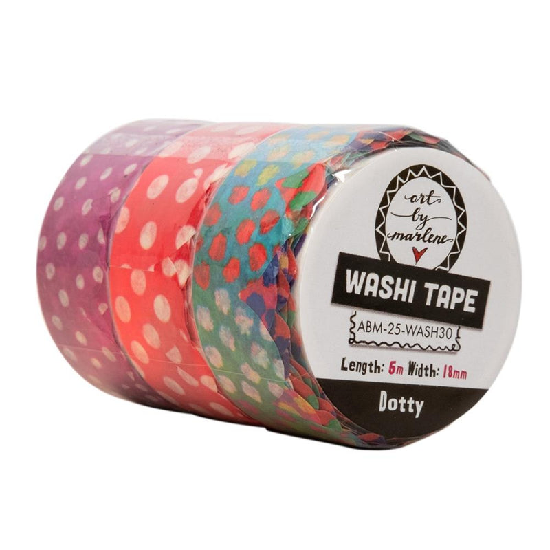 Art By Marlene Washi Tape Dotty Art