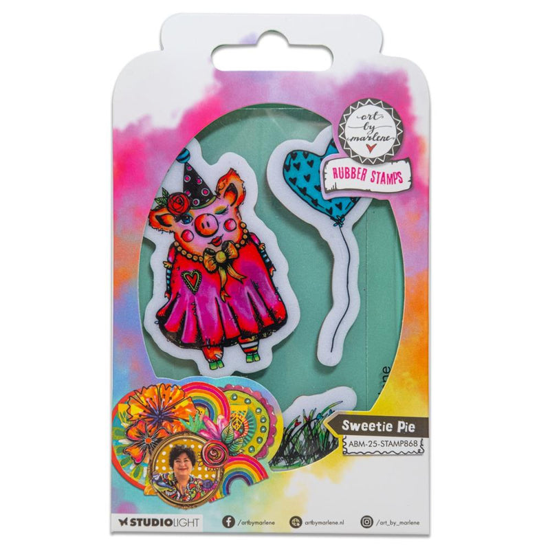 Art By Marlene Cling Rubber Stamp Sweetie Pie