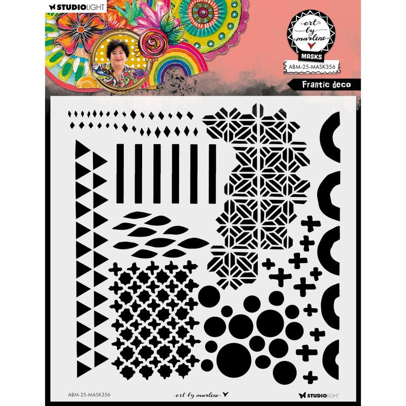 Art By Marlene Stencil Frantic Deco