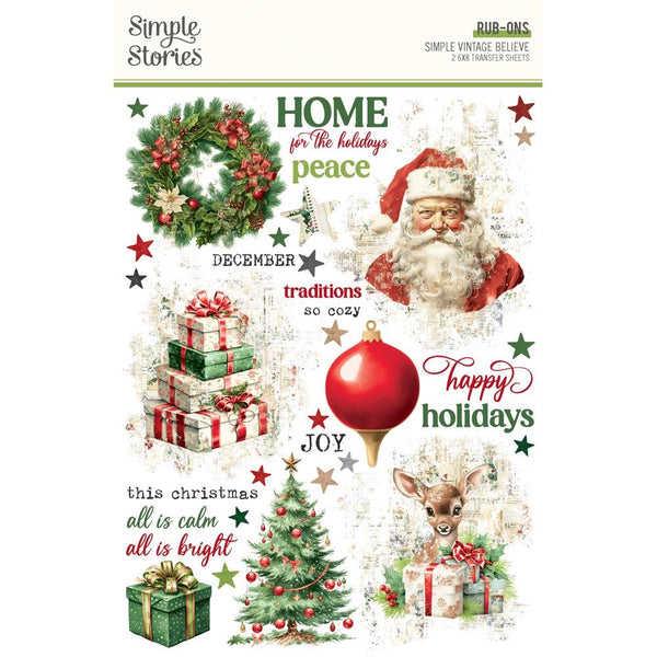 Simple Stories Photopolymer Stamps All Wrapped Up