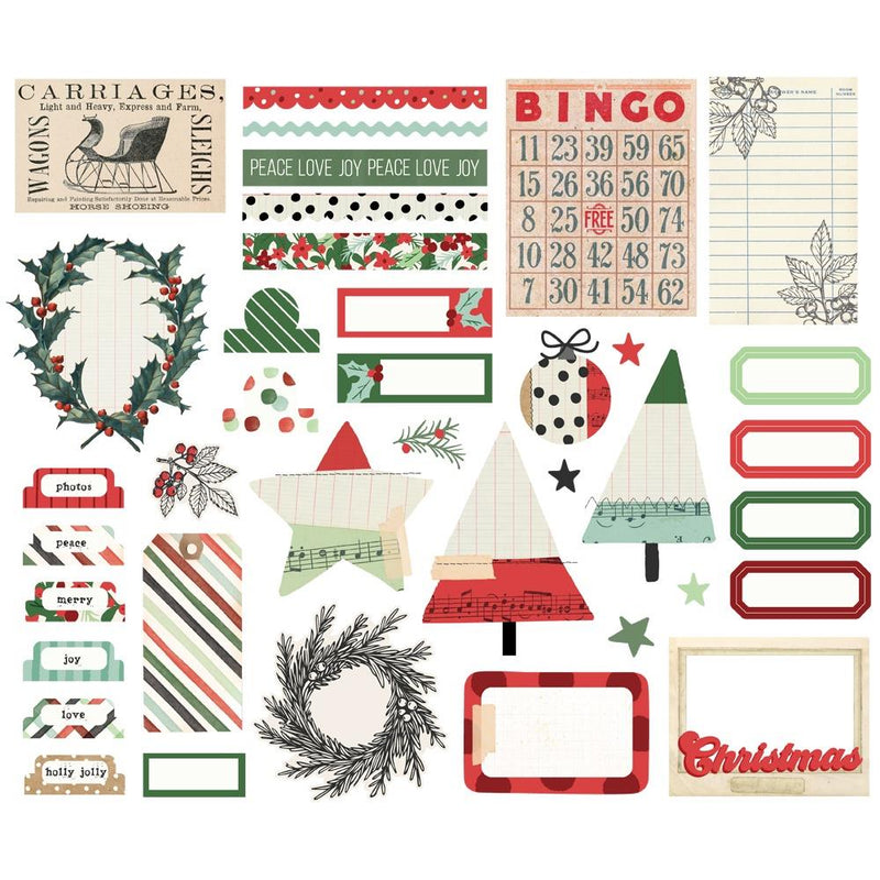 Simple Stories All Wrapped Up Bits & Pieces Die-Cuts Journal