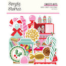 Simple Stories Hard Candy Christmas Bits & Pieces Die-Cuts Sweets