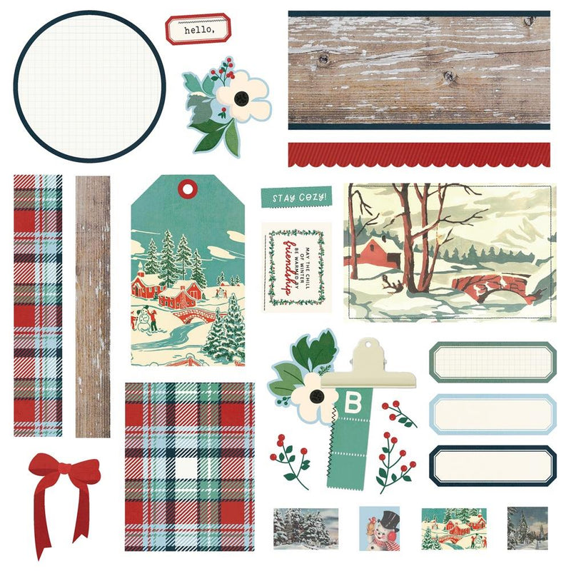 Simple Stories Simple Cards Card Kit Simple Vintage Flannel Season