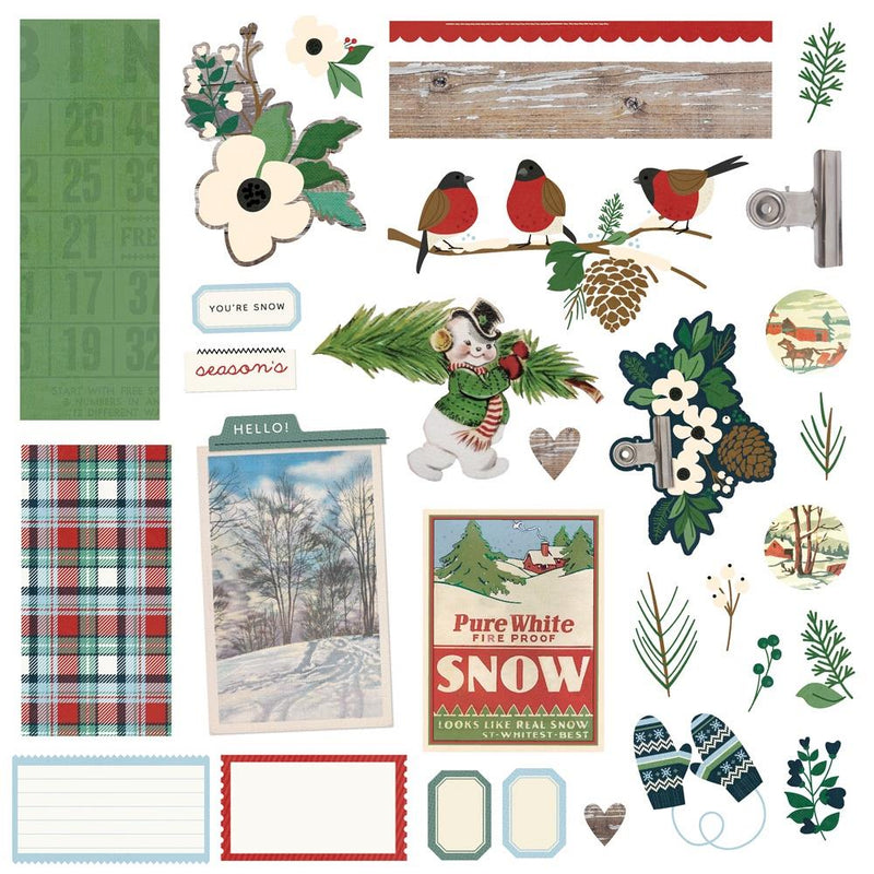 Simple Stories Simple Cards Card Kit Simple Vintage Flannel Season
