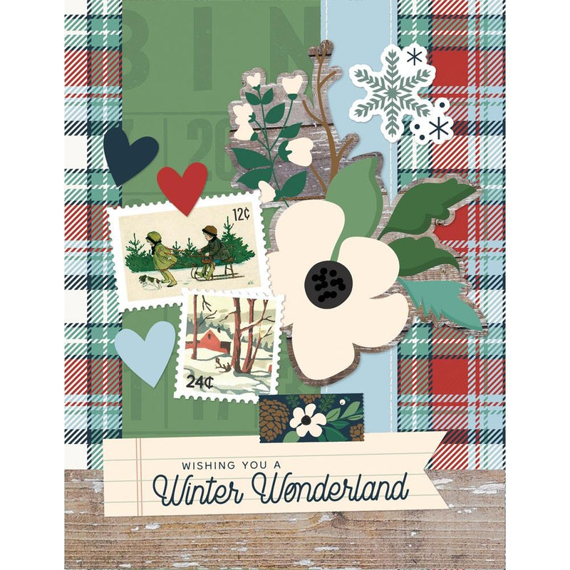 Simple Stories Simple Cards Card Kit Simple Vintage Flannel Season