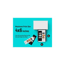 Liene Amber M100/M200 4"x 6" Photo Paper 80 Sheets & 2 Ink Cartridges