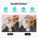 Liene Photo Sticker Cutter Paper 4"x 7" W/Ink Cartridge 72 Sheets