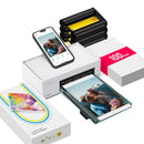 Liene Amber M100 4"x 6" Photo Printer - US Plug + AU Adapter, 20 Sheets & Ink Cartridge