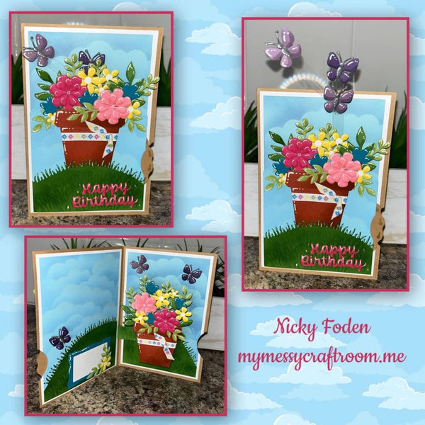 Karen Burniston Dies Curved Edges