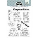 Karen Burniston - Clear Photopolymer Stamps - Grad Greetings