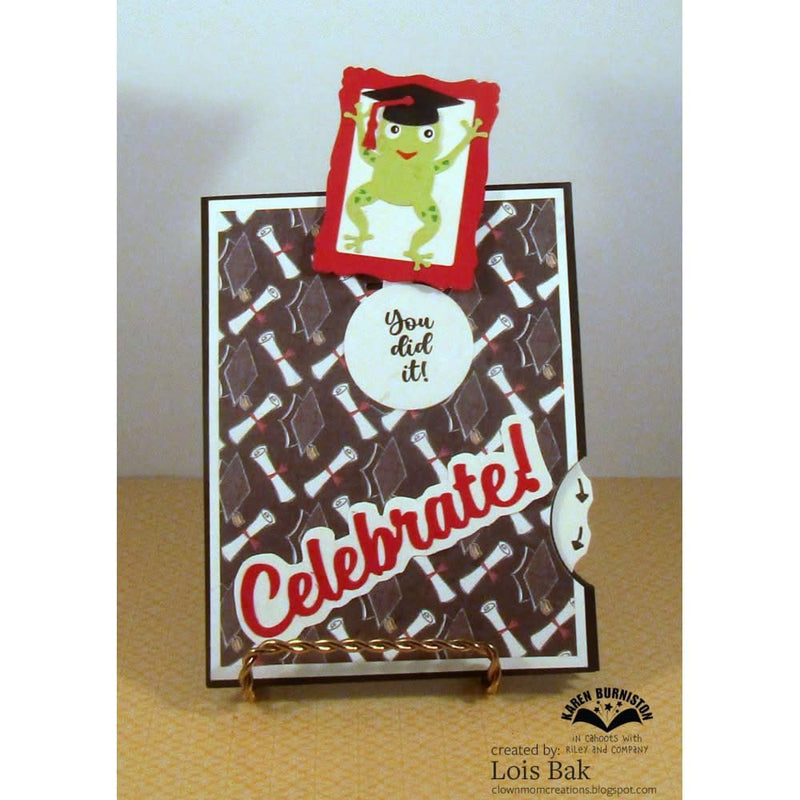 Karen Burniston - Clear Photopolymer Stamps - Grad Greetings