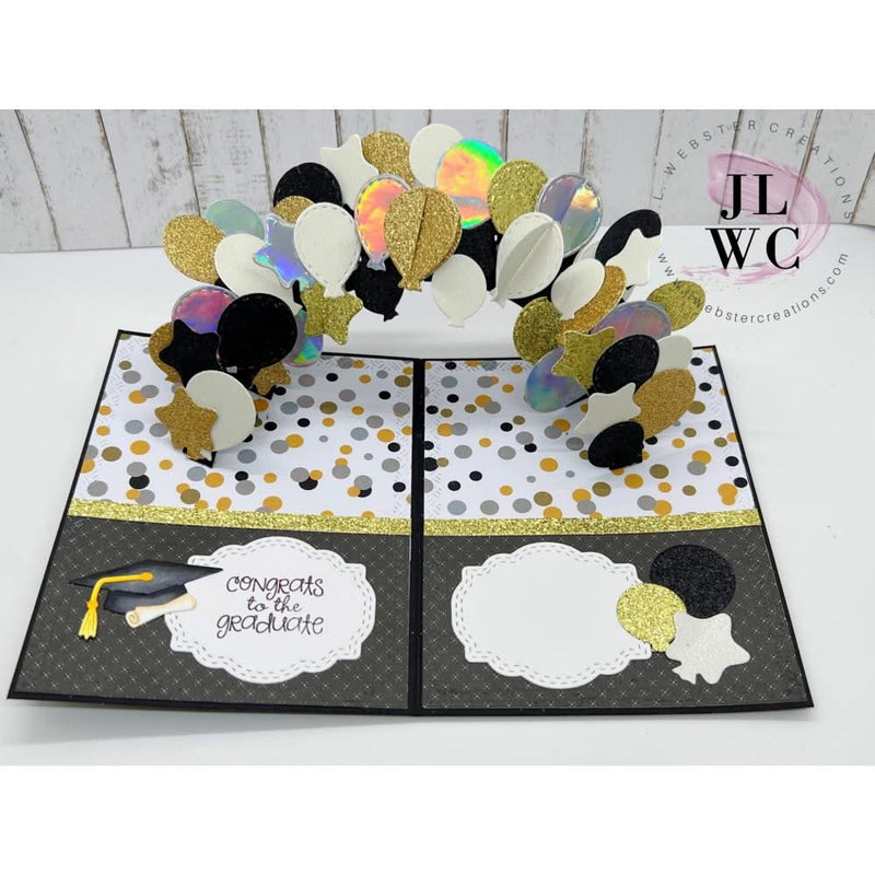 Karen Burniston - Clear Photopolymer Stamps - Grad Greetings