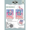 Karen Burniston craft die set packaging with unicorn design on a white background