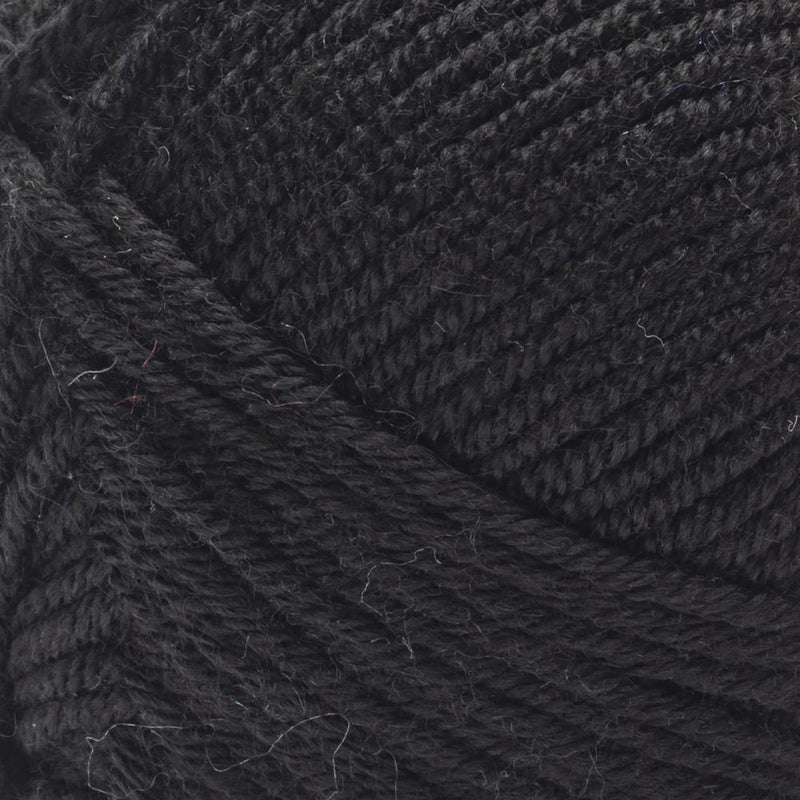 Caron Simply Me Yarn Merino - Pitch Black