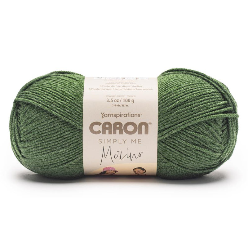 Caron Simply Me Yarn Merino - Basil Heather