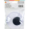 Cousin DIY Paste-On Wiggle Eyes 100mm 2/Pkg Black