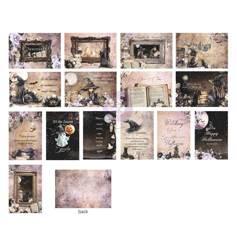 Prima 4x6 Journaling Cards 45/Pkg Bewitched