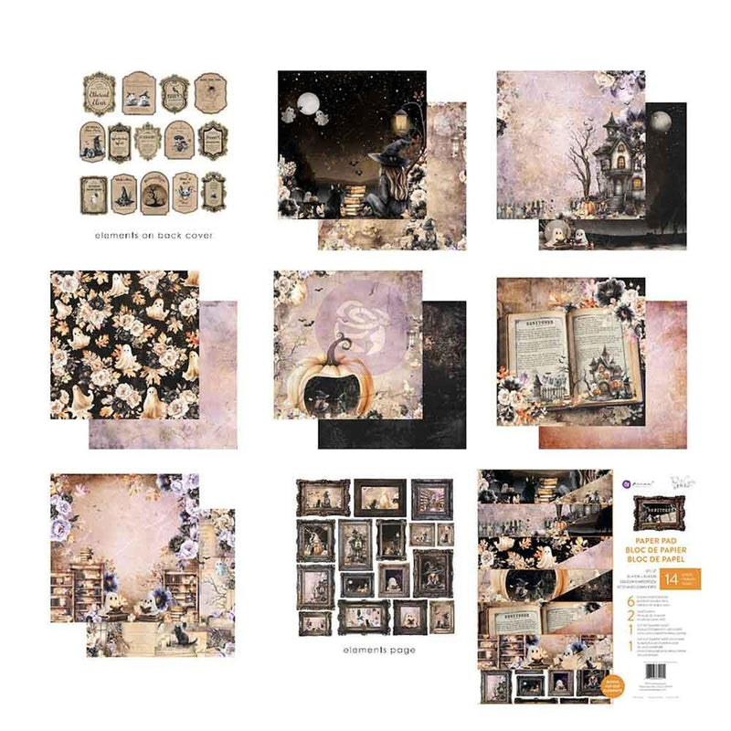 Prima 12x12 Paper Pad 14/Pkg Bewitched