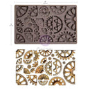 Prima Paper Finnabair Decor Moulds 5"x8"x8mm Halves And Quarters