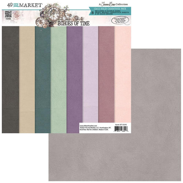 49 And Market Solids Collection Pack 12"X12" Echoes Of Time
