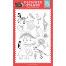 Echo Park Field Trip Stamp Set Amazing Animal Adventures