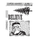 Tim Holtz Cling Stamps 7"X8.5" Just Believe