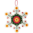 Bucilla Felt Ornaments Applique Kit Set Of 6 Santa's Nordic Set